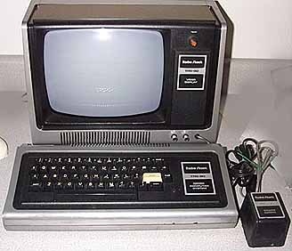 TRS-80 Computer Photo of a TRS-80 Computer